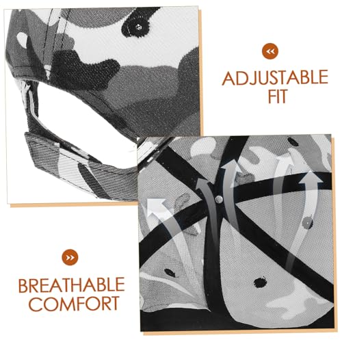 BESTYASH Sun Hat Boy Girl Camouflage Baseball Girl Cap for Outdoor Activities Beach Travel and Sun Ages Comfortable Design for Boys and Girls3