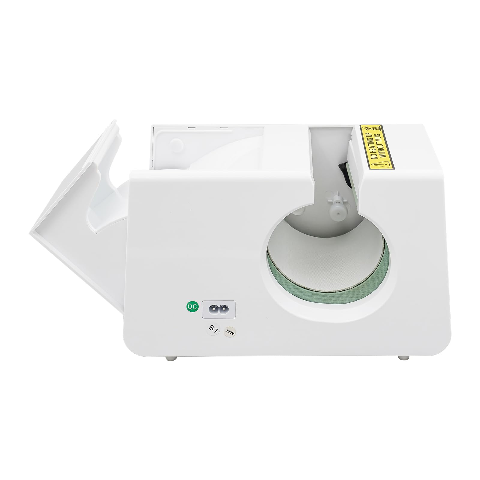 Presse à tasses, presse à chaleur pour tasses de 11 oz, 3 réglages de température 160/180/200 °C, 2 minuteurs 200 s/300 s, presse chauffante pour tasses en céramique, gobelets en acier