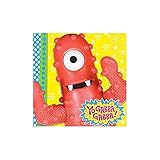Hip and Hop Yo Gabba Gabba Beverage Napkins Birthday Party Tableware Supplies, 5