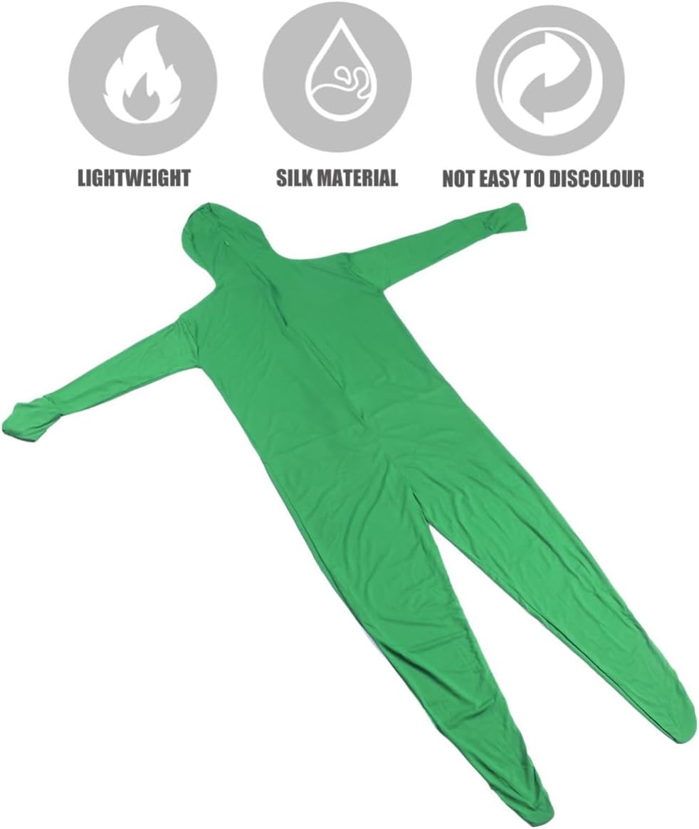 Holibanna Halloween Invisibility Cloak Full Body Skin Suit Woman Halloween Couple Costumes Body Suit Adult