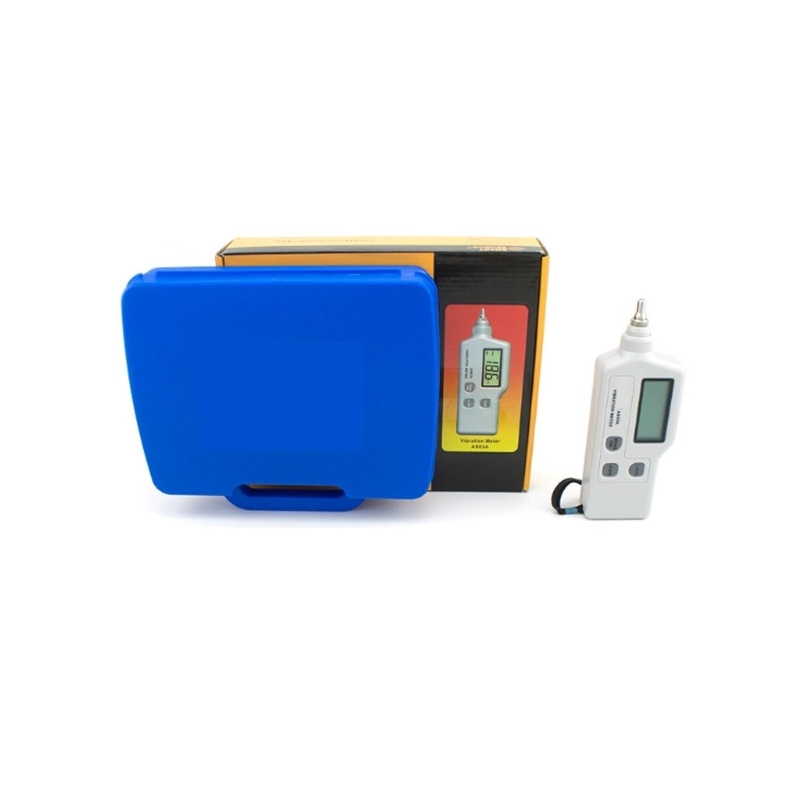 Analizador de vibraciones, Medidor de vibración portátil AS63A, analizador vibración/aceleración/desplazamiento, vibrómetro