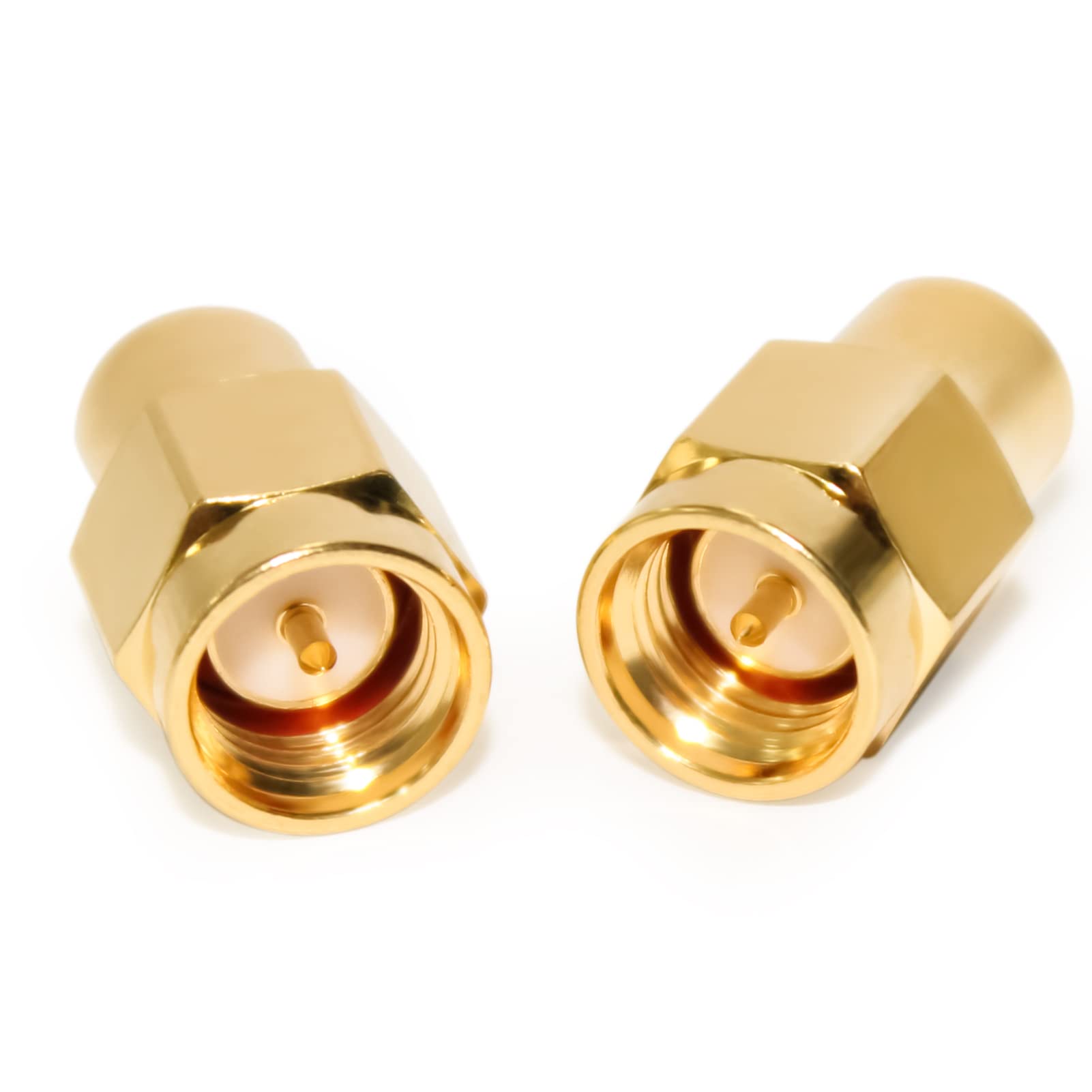 TOJOIN MIL-C-39012 - 5 terminales SMA macho de carga/RF de CC a 8 GHz coaxial SMA Terminadores Plug RF equipo de prueba adaptador de conector de 50 ohmios 0,25 W VSWR 1,2 estándar de MIL-C-39012