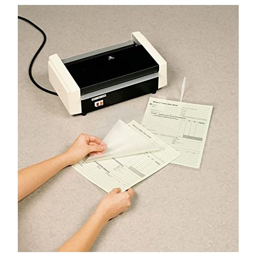 Tag Laminator, Sleek Black Design