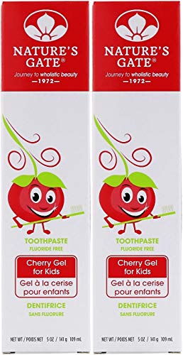 Nature's Gate Natural Toothpaste Fluoride Free, Cherry...