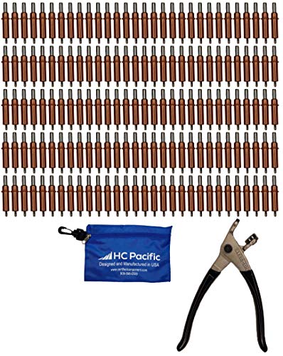 150 Each C1/8 Cleco Fasteners (Made in USA) & Pouch W/Cleco Pliers