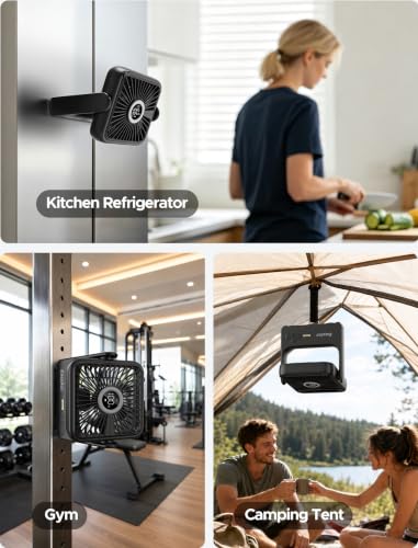 Image of EasyAcc Magnetic Cruise Approved Fan, 5000mAh Travel Fan Rechargeable
