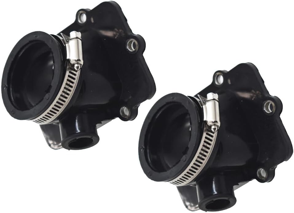 Genuine 2× Carb Intake Manifold Boot Snowmobile For Ski-Doo MXZ 500 600 420867882 OEM-Quality Replacement Part