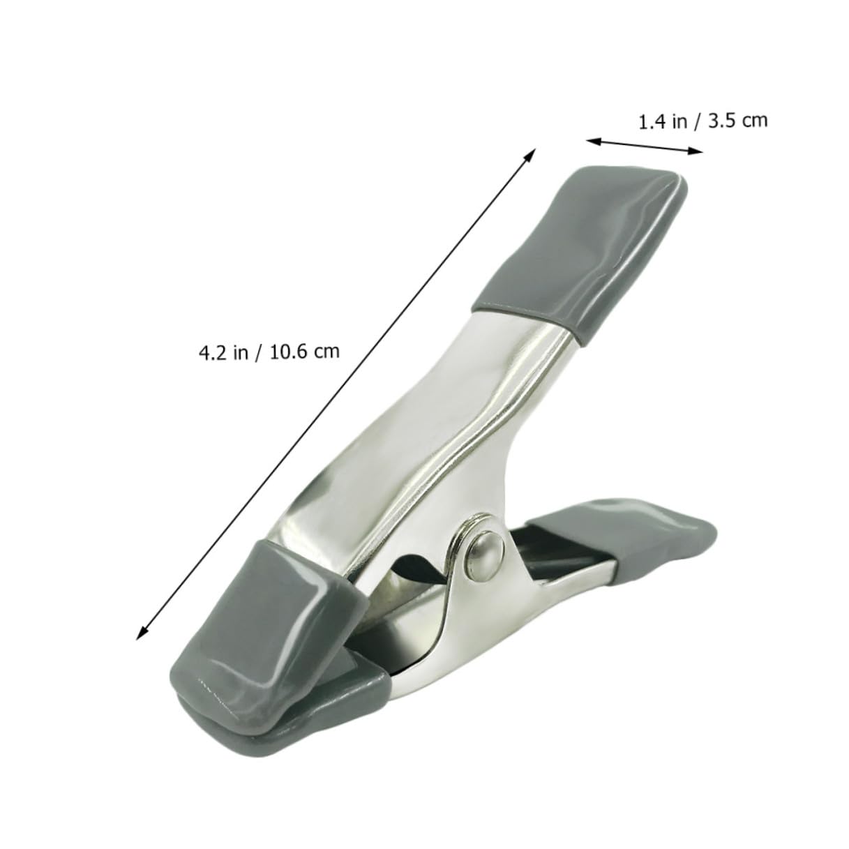 Clip per Sfondo Fotografico 4 Pollici in Ferro 6 Pezzi, Morsetti | Fissaggio Stabile, Antiscivolo, per Tela e Fotografia, Uso anche Carpentry