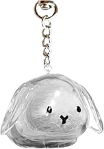 Rabbit Fur Keepsake Keychain, Cute Rabbit Shaped Keychain, Pet Hair Storage Capsule, Rabbit Fur Keepsake, Capsule Pendant Storage