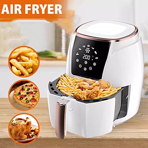 HTYQ 5L Smart Touch LCD Air Fryer, Haushalt Multifunktions Electric Fryer Kocher, Ölfreie Gesundheitsluft Fritteuse… – Bild 3