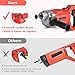 Seeutek Concrete Vibrating Tool - 1600W Electric Concrete Vibrator with 6.6ft Shaft Rod, 15000VPM Portable Pencil Cement Vibrator for Industrial Concrete Construction, Easy to Use