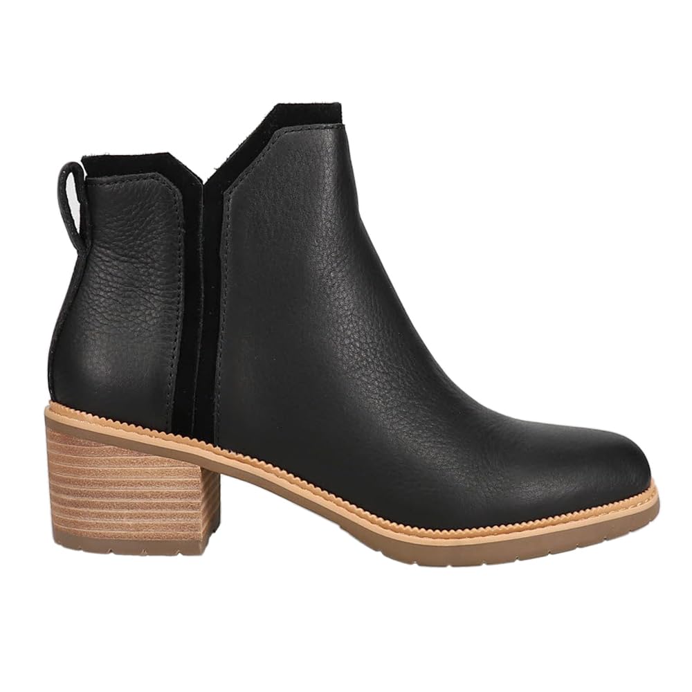 TOMS Womens Hailey Round Toe Pull On Casual Boots Ankle Low Heel
