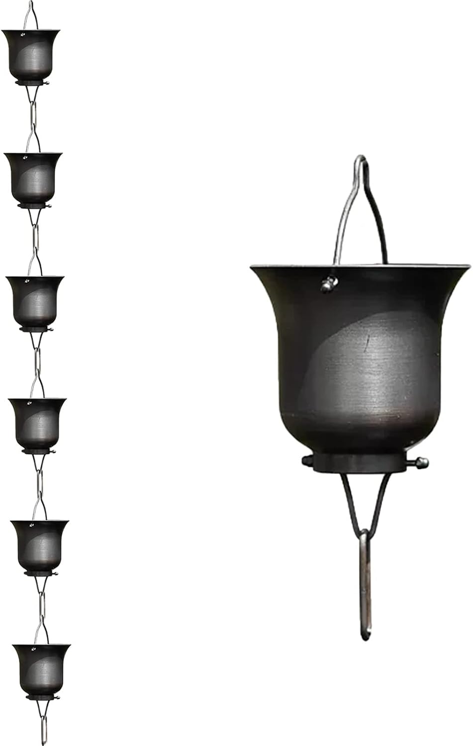 Rain Chains, Gutter Chain Downspout Copper, Rain Collector