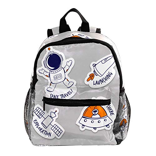 Daypack Astronauta Rocket UFO Mochila para Niños 3 8 Años Infantiles Bolsas Escolares