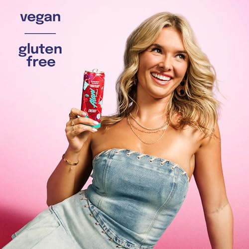 Image of Alani Nu CHERRY SLUSH Ice Sugar Free, Low Calorie Energy Drinks | 200mg Caffeine | Antioxidants | Biotin, B Vitamins | Zero Sugar | 15 Calories or Less | 12 Oz Cans | 12 Count