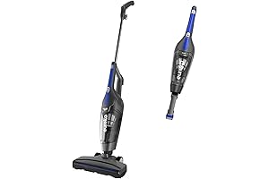 Erika Powerful 3-in-1 Lightweight Corded Stick Vacuum Cleaner