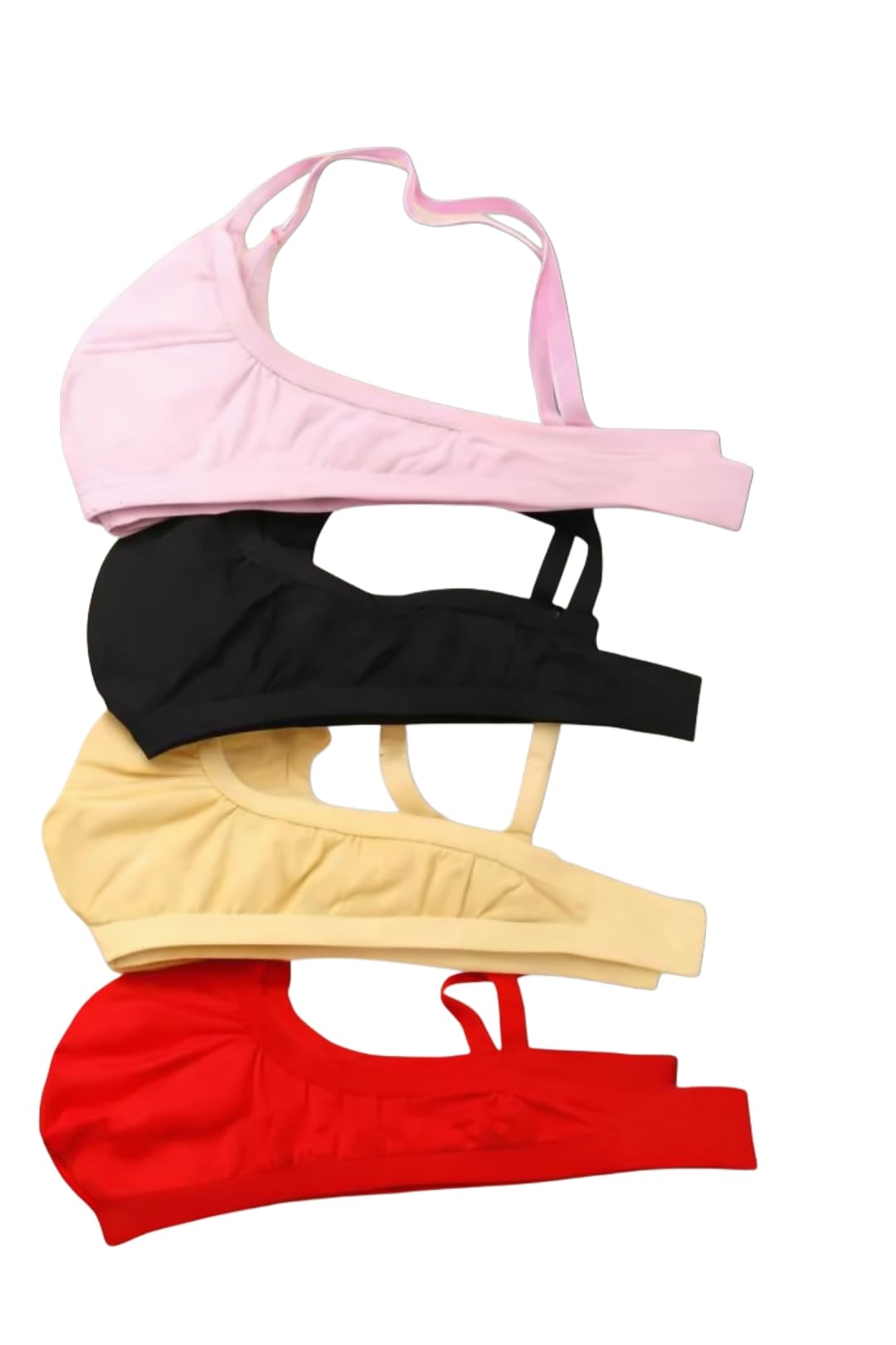 Non Padded Bra for Women, Pack of-4, Multicolor-image-18