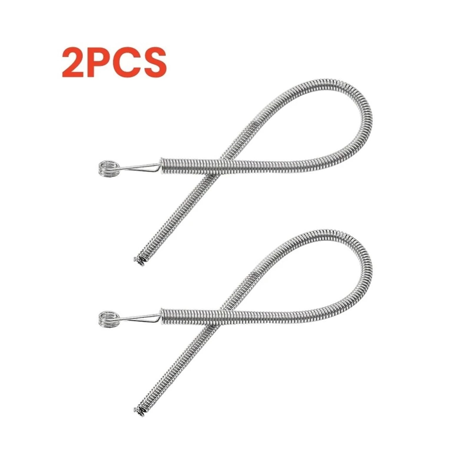 Bendable Spring Drawstring Threader Clip Rope Tool DIY Sewing Helper (2pcs)
