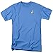 Star Trek (The Original Series Science Blue Uniform Adult T-Shirt, XXX-Large