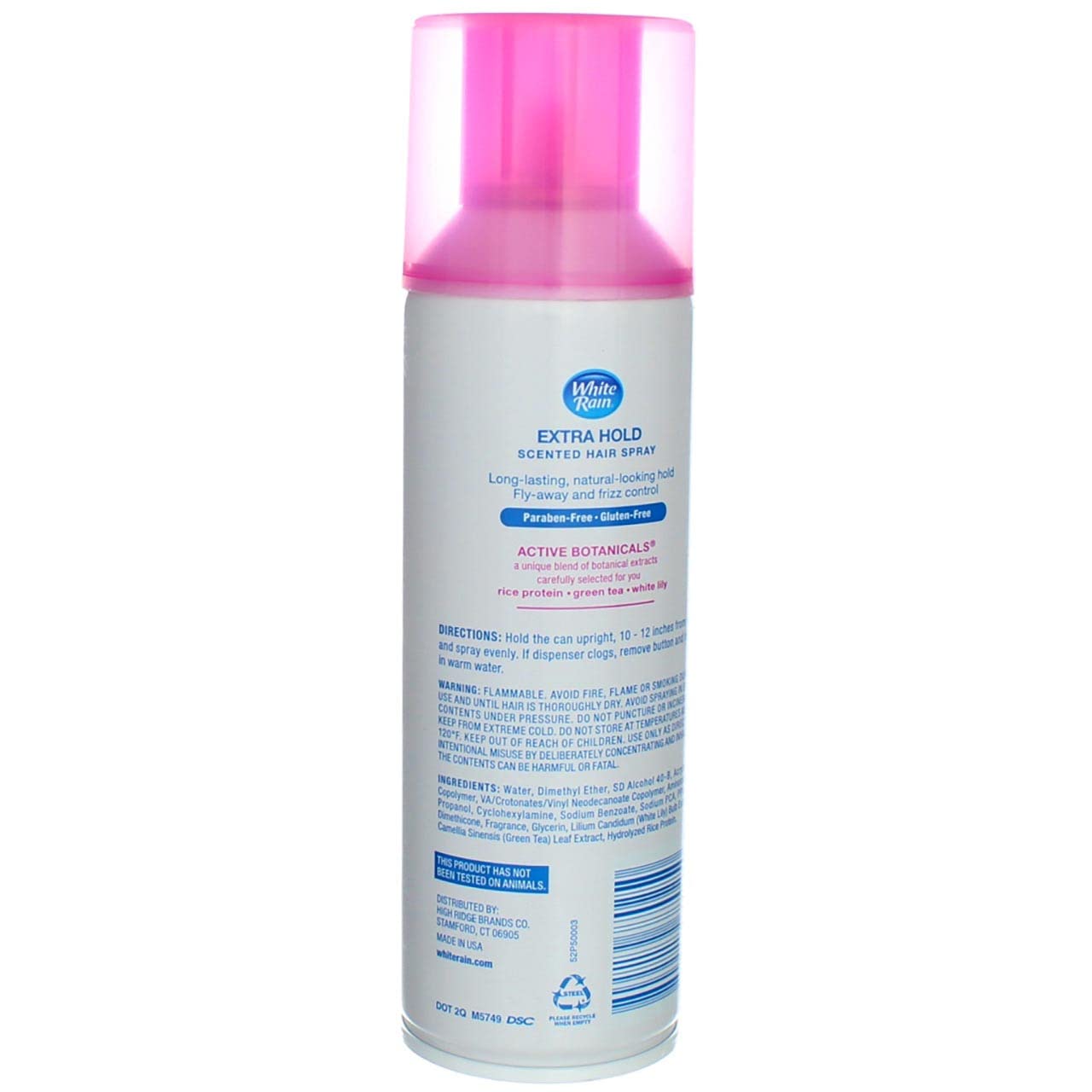 White Rain Hair Spray Aerosol Extra Hold 7 Ounces (Value Pack of 3) : Beauty & Personal Care