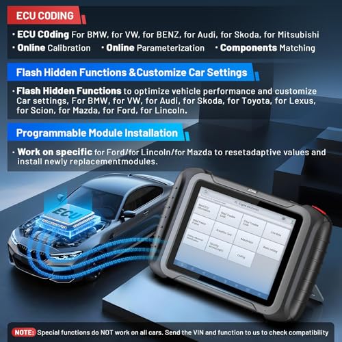 Image of XTOOL D8S Bidirectional Scan Tool: 2026 AI-Assisted OBD2 Scanner
