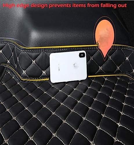 Tapis de coffre pour Rogue 2014-2024 imperméable avec bords hauts protecteurs