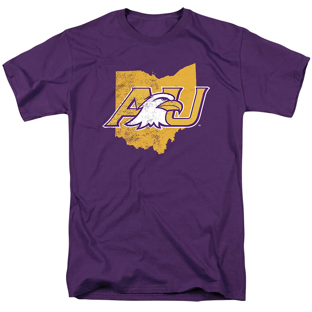 Ashland University Official State Shape Unisex Adult T Shirt