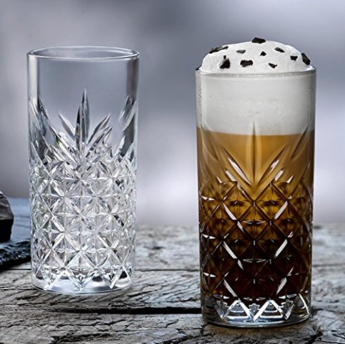 Pasabahce 52820 Longdrink Glas „Timeless“ im Kristall-Design, Höhe ca. 14,3 cm, 6er Set aus Glas - Image 6