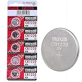 Maxell CR1220 3V Lithium Coin Cell Watch Batteries