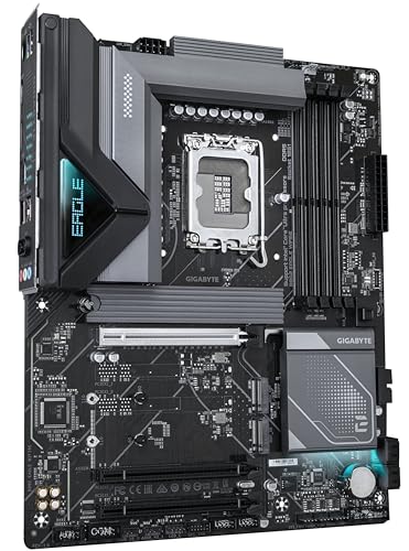 Image of GIGABYTE B860 Eagle WIFI6E Motherboard - Intel Core Ultra Series CPUs, 12+1+2+1 Phases VRM, up to 9066MHz DDR5, 1xPCIe 5.0 + 2xPCIe 4.0 M.2, 2.5GbE LAN, WiFi 6E, USB 3.2 Gen 2x2
