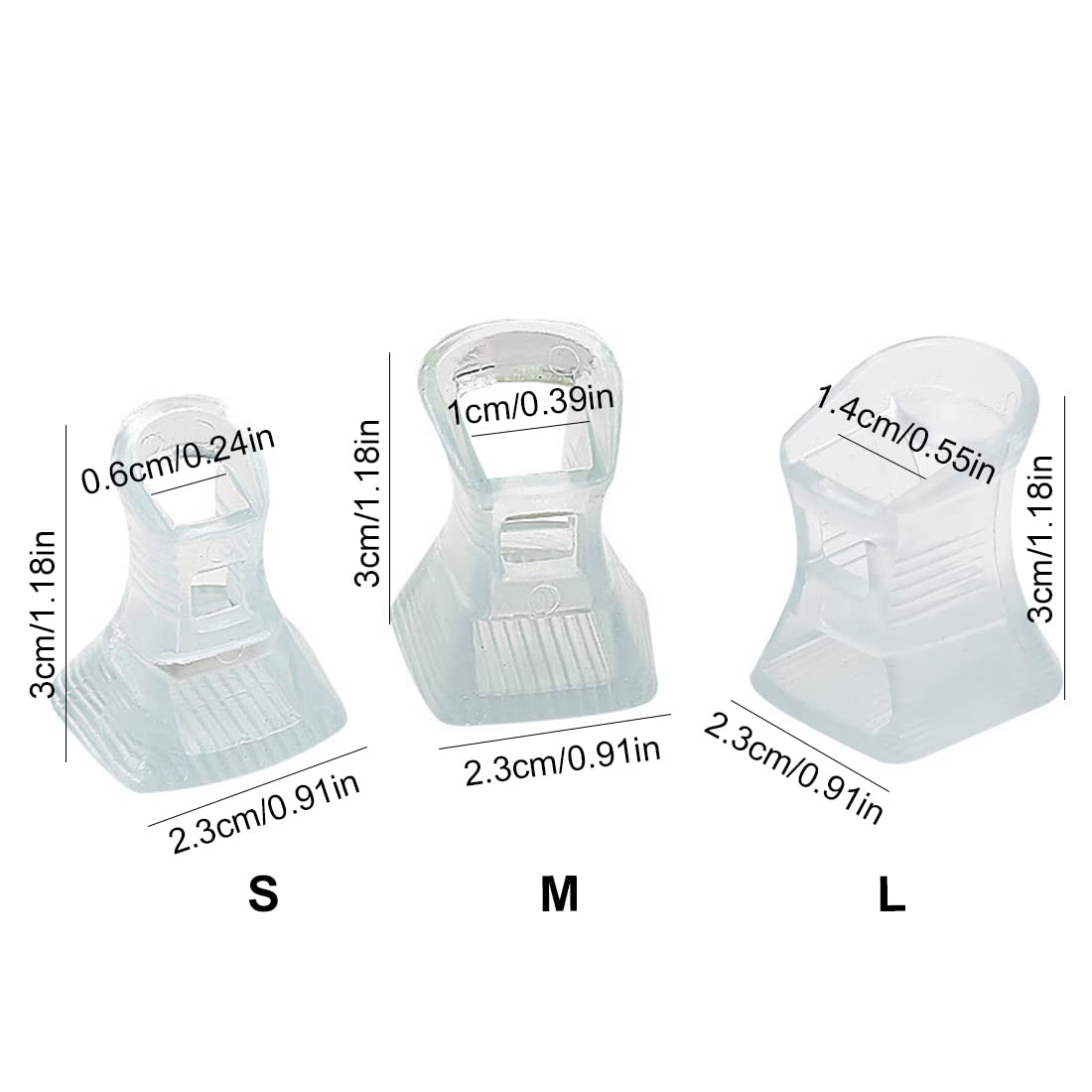 Protector de Tacón Alto，Mnioky Protectores Zapatos de Mujer Tacos Tapones para Razas, Bodas, Ocasiones Formal