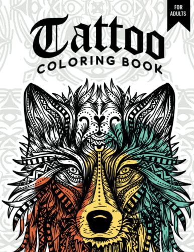 Tattoo Coloring Books: Express Your Artistic Side on Paper ...