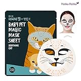 [Holika Holika] Baby Pet Magic Mask Sheet 22ml #Soothing Cat (10 Sheet)