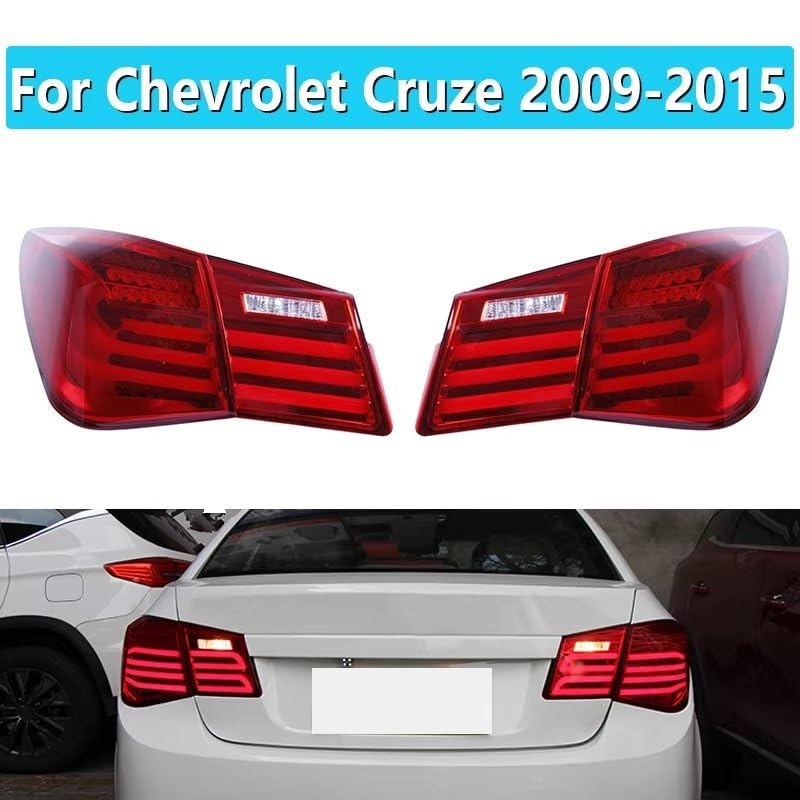 Feu arrière rouge pour Chevrolet Cruze 2009-2015 berline - 6