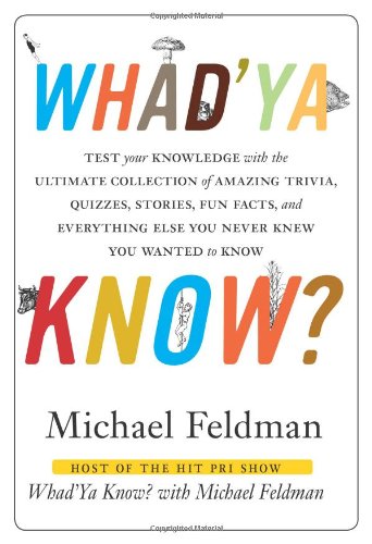 Buy Whad'ya Know?: Test Your Knowledge with the Ultimate Collection of Amazing Trivia, Quizzes, Stories, Fun Facts, and Everything Else You Never Knew You Wanted to Know — BookShops.in