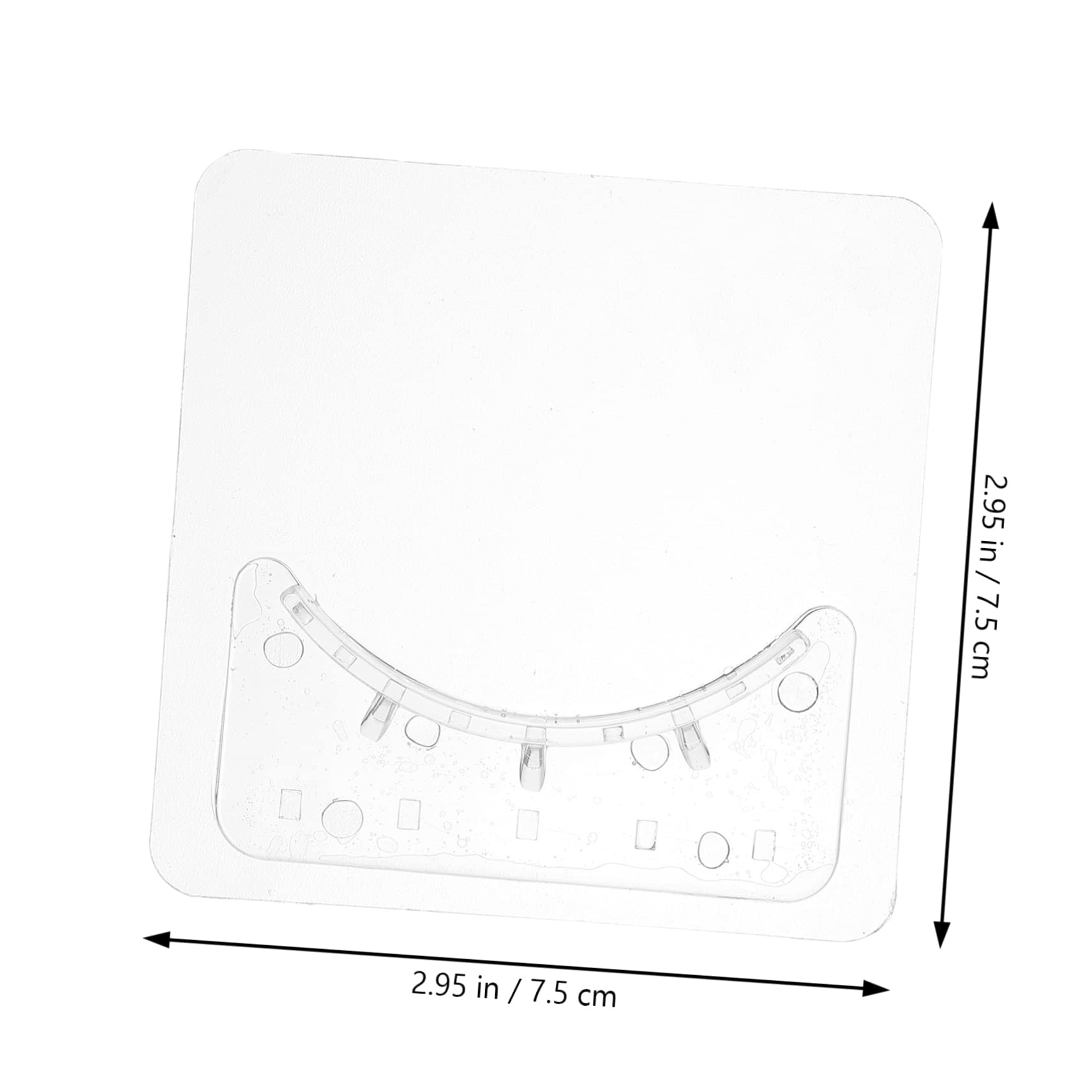 Hemobllo 18paires Support De Tringle à Rideaux Autocollant Sans Perçage Lot De Supports Muraux Pour Rideaux De Et Serviettes Transparent Pratique Et Facile à Installer