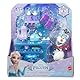 Mattel Disney Die Eiskönigin Olaf-Puppe mit Zubehör, Leckereien-Schlitten mit Olaf-Puppe, Verkaufswagen, Speisen und mehr, inspiriert von Die Eiskönigin: Winterfest“, JBG55