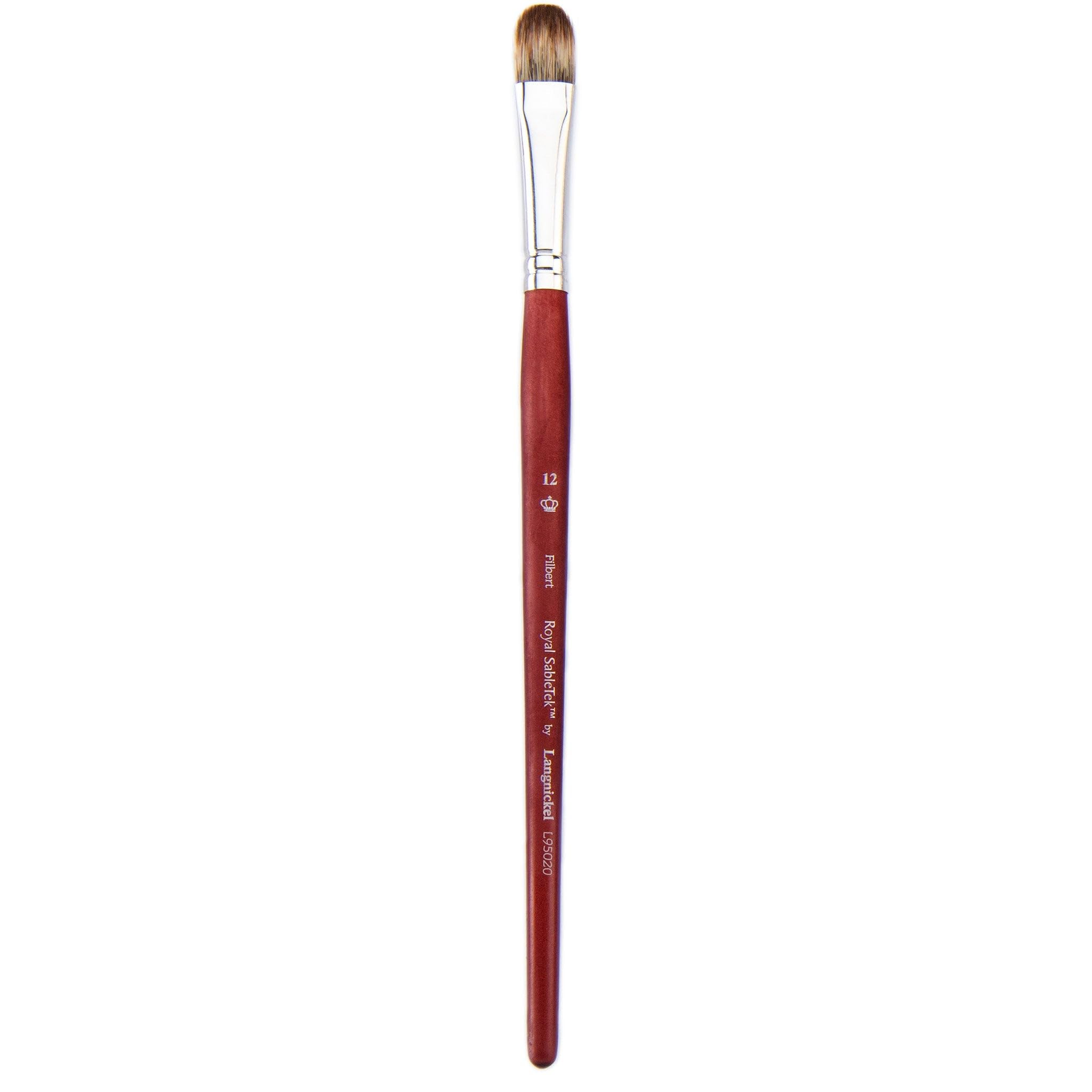 Royal Sabletek Filbert 2 - Artist Paint Brush - L95020-2 - Single