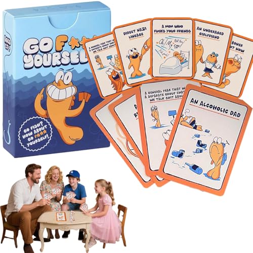 go Fish Card Game,Adult Card Game Go Fish Spiel,How About Goes rself Small Humiliations of Life, Classic Interactive Funny Family and Educational Games-A go Fish Card Game,Adult Card Game Go Fish Spiel,How About Goes rself Small Humiliations of Life, Classic Interactive Funny Family and Educational Games-A