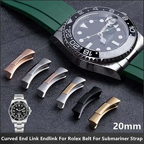 Lien d'extrémité 20mm pour bracelet de montre Submariner - 2