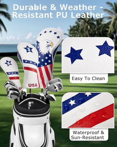 Fitense USA Flag Velour Covers