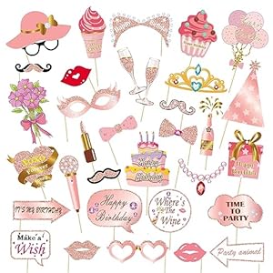 VIKY 33 STK Fotobox Accessoires Roségold