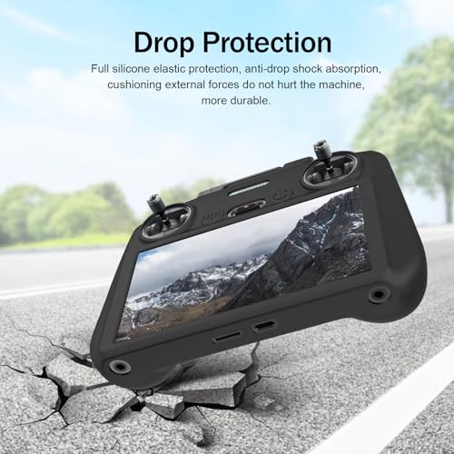Écran DJI RC2 illisible ? Coque silicone pare-soleil antichoc - 5
