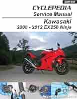 Kawasaki Ninja 250R サービスマニュアル 2008年式 Kawasaki Ninja 250R 2008-2012 Service Manual - Media On