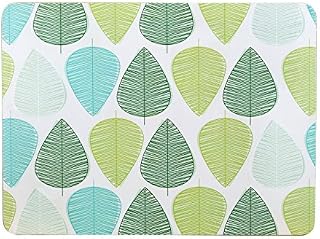 Premier Housewares Leaf Placemats - Set of 4, Green