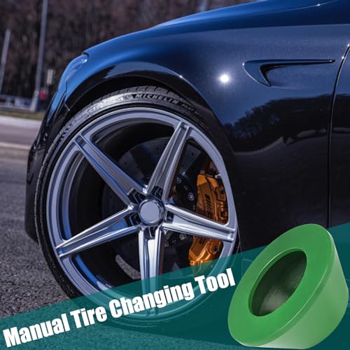 Image of Manual Tire Wheel Changer Centering Cone,Upgrade Wheel Adapter Cone for 1.67 inch Diameter Center Post Car Truck,Fit Up to 2.9 inch Hub Opening,Wheel Fitment Tool for Most Passenger Car Truck(Green)
