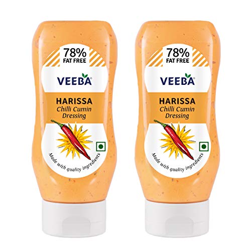 Image of Veeba Harissa Chilli Cumin Dressing, 300g - Pack of 2