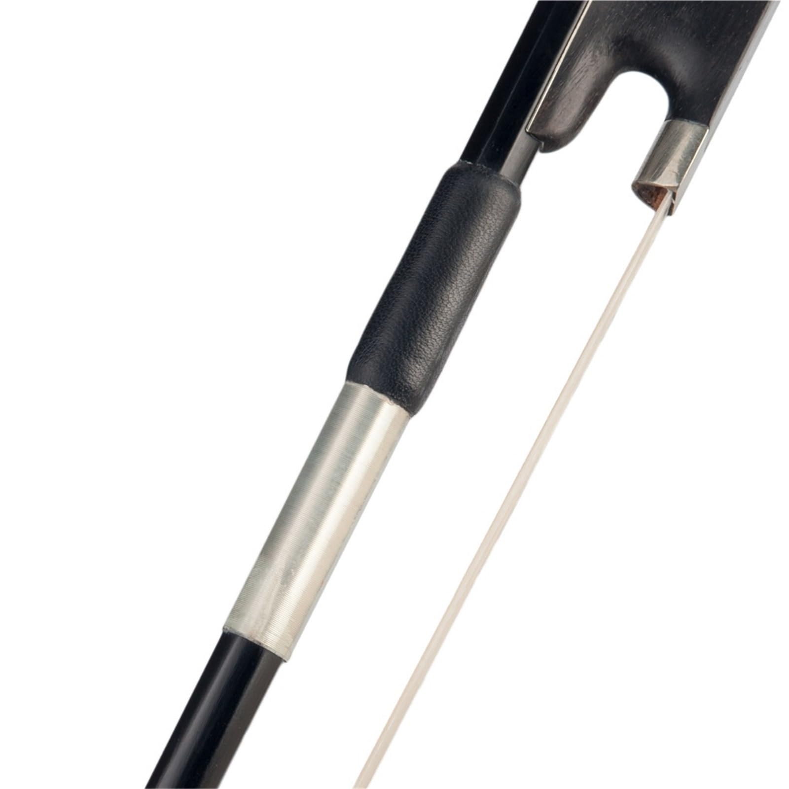 Arcos De Violín Profesionales Fibra De Carbono Color Marrón Rojizo Envuelta Con Hilo Plateado Cubierta Piel Lagarto Arco Violín Cordal Ébano Doble Ojo(1-4)