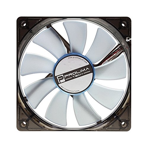 Prolimatech Blue Vortex 12 LED - High Static Pressure and Airflow Fan (120mm)