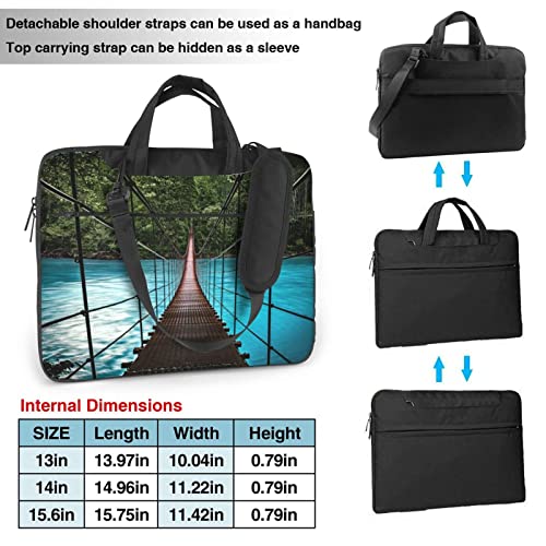 Bolso maletín para laptop Water Drawbridge miniatura 3